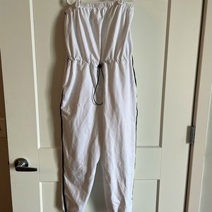 SHEIN Women’s White Jumpsuit with Pockets